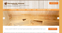 Desktop Screenshot of karadenizsauna.com